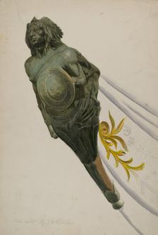 Figurehead, 1935/1942. Creator: John W Kelleher