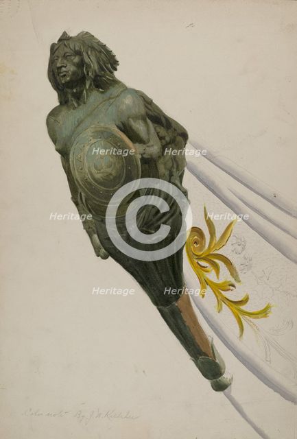 Figurehead, 1935/1942. Creator: John W Kelleher.