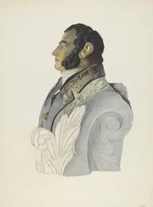 Figurehead, 1935/1942. Creator: John W Kelleher