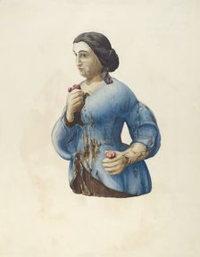 Figurehead, 1935/1942. Creator: Rosamond P Gray