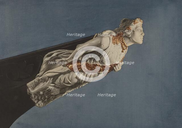 Figurehead, 1935/1942. Creator: Unknown.