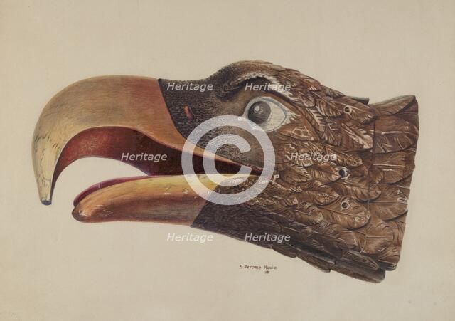 Figurehead, 1938. Creator: Jerome Hoxie.