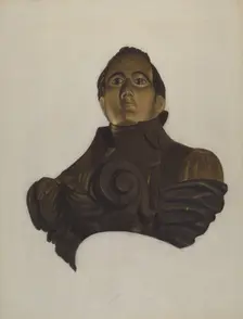 Figurehead, c. 1936. Creator: Betty Fuerst