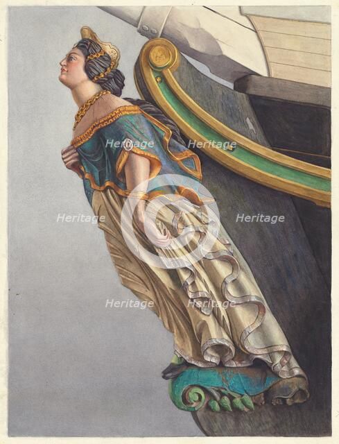 Figurehead, c. 1937. Creator: Elizabeth Moutal.