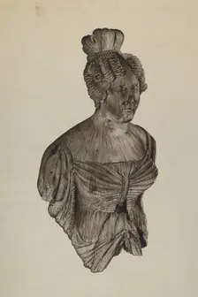 Figurehead, c. 1937. Creator: John Davis