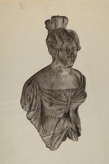 Figurehead, c. 1937. Creator: John Davis