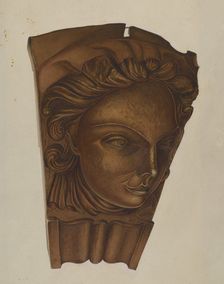Figurehead, c. 1937. Creator: Robert Pohle