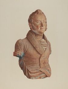 Figurehead, c. 1938. Creator: Elizabeth Moutal