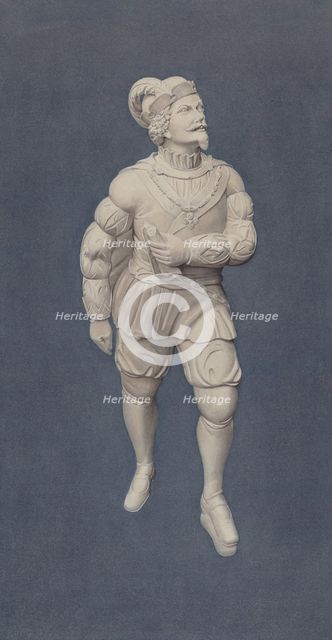 Figurehead, c. 1938. Creator: Frances Cohen.