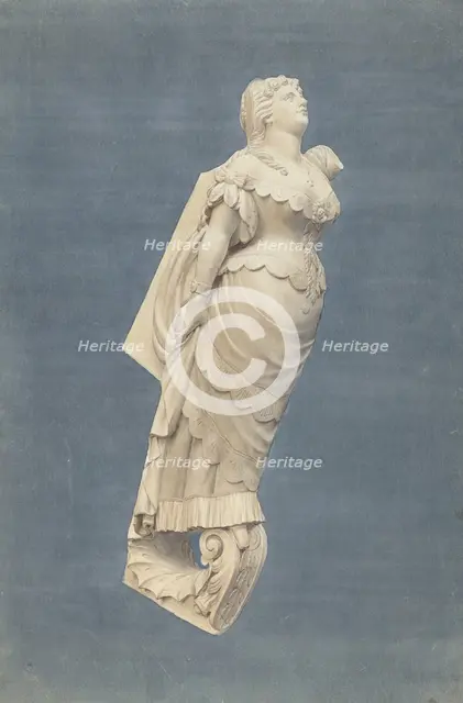 Figurehead, c. 1938. Creator: Irving I. Smith.