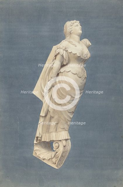 Figurehead, c. 1938. Creator: Irving I. Smith.
