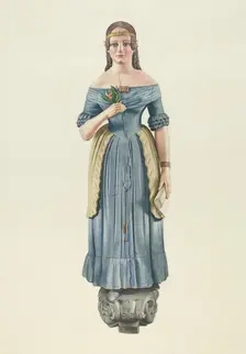 Figurehead, c. 1938. Creator: Joseph Goldberg