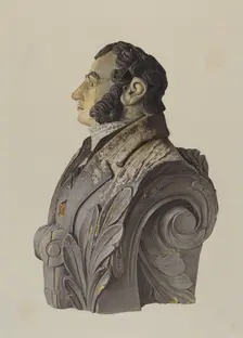Figurehead, c. 1939. Creator: George Constantine;Constantine, George