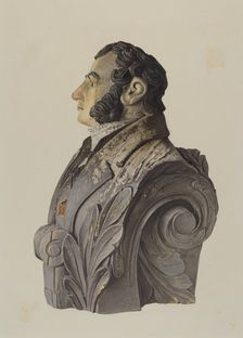 Figurehead, c. 1939. Creator: George Constantine;Constantine, George