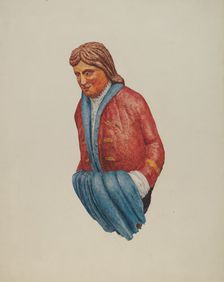 Figurehead, c. 1939. Creator: Jane Iverson