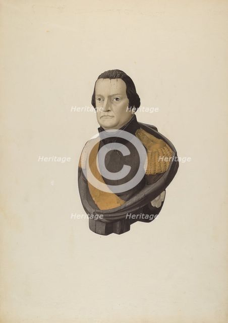 Figurehead, c. 1940. Creator: Joseph Goldberg.