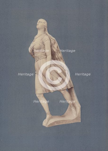 Figurehead: "Cassandra Adams", 1935/1942. Creator: Rosamond P Gray.