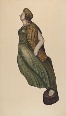 Figurehead: "Ceres", 1935/1942. Creator: Elizabeth Fairchild
