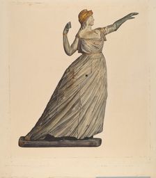 Figurehead: "Columbia", c. 1936. Creator: Elizabeth Fairchild