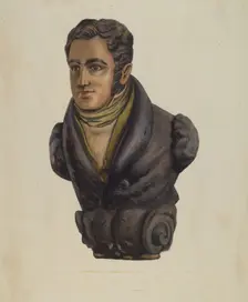 Figurehead from "Bartholomew Gosnold", 1935/1942. Creator: Unknown