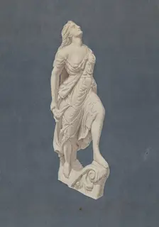 Figurehead from "Indian Princess", c. 1937. Creator: Elizabeth Moutal