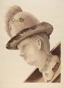 Figurehead from Schooner "Haroldine", 1935/1942. Creator: Unknown