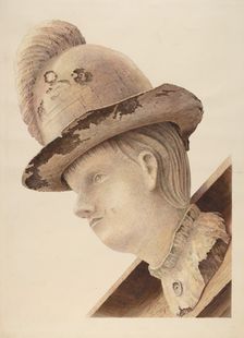 Figurehead from Schooner "Haroldine", 1935/1942. Creator: Unknown