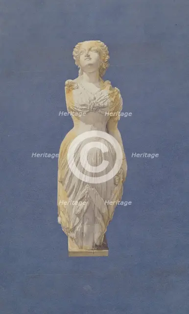 Figurehead "Marie", c. 1937. Creator: Ingrid Selmer-Larsen.
