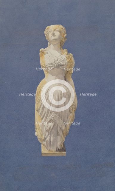 Figurehead "Marie", c. 1937. Creator: Ingrid Selmer-Larsen.