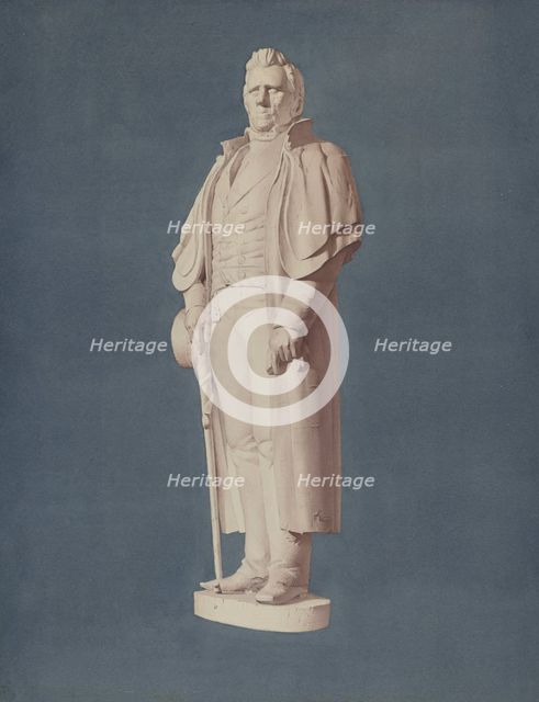 Figurehead of Andrew Jackson, c. 1938. Creator: Joseph Goldberg.