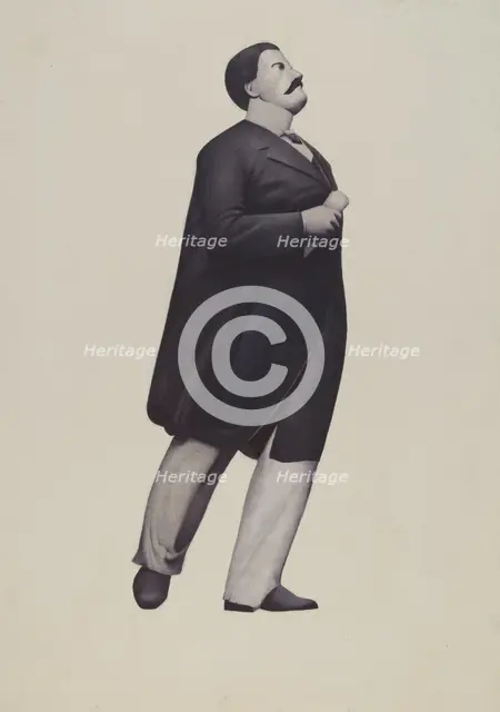 Figurehead: "Samuel Skolfield", 1935/1942. Creator: Joseph Goldberg.