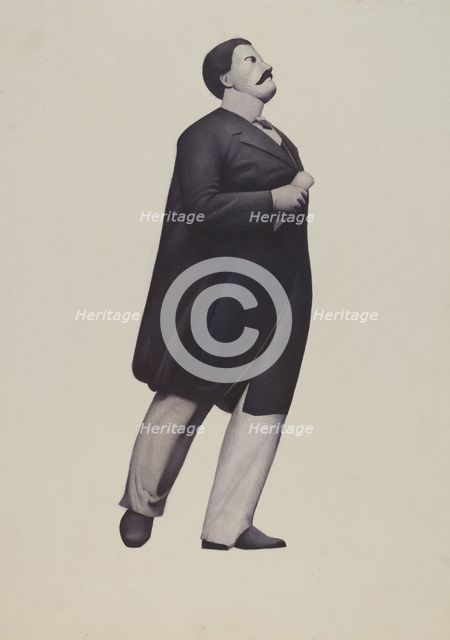 Figurehead: "Samuel Skolfield", 1935/1942. Creator: Joseph Goldberg.