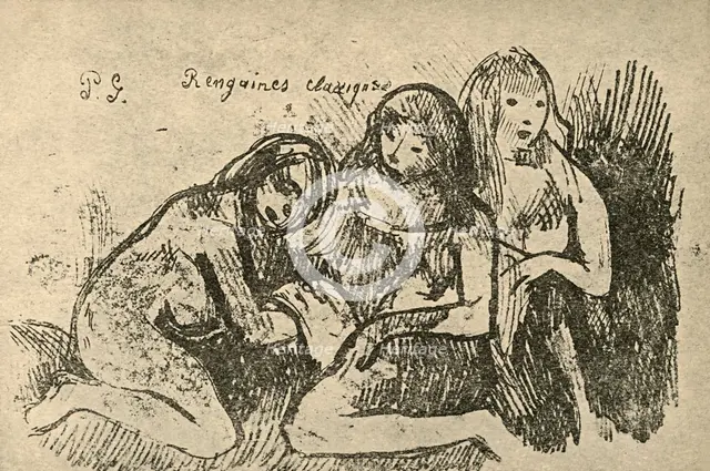 'Figures', 1936. Artist: Paul Gauguin.