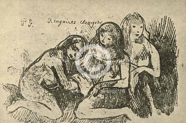 'Figures', 1936. Artist: Paul Gauguin.