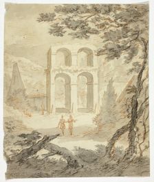 Figures Among Classical Ruins, n.d. Creator: Gerit Rademaker