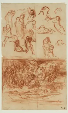 Figures, between 1807 and 1876. Creator: Narcisse Virgile Diaz de la Pena