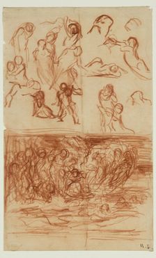 Figures, between 1807 and 1876. Creator: Narcisse Virgile Diaz de la Pena