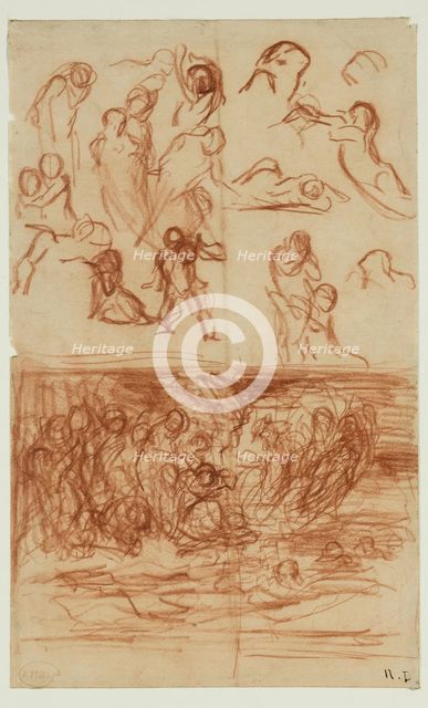 Figures, between 1807 and 1876. Creator: Narcisse Virgile Diaz de la Pena.