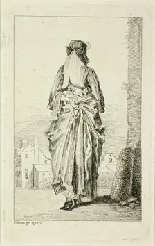 Figures de modes, c. 1710. Creator: Jean-Antoine Watteau