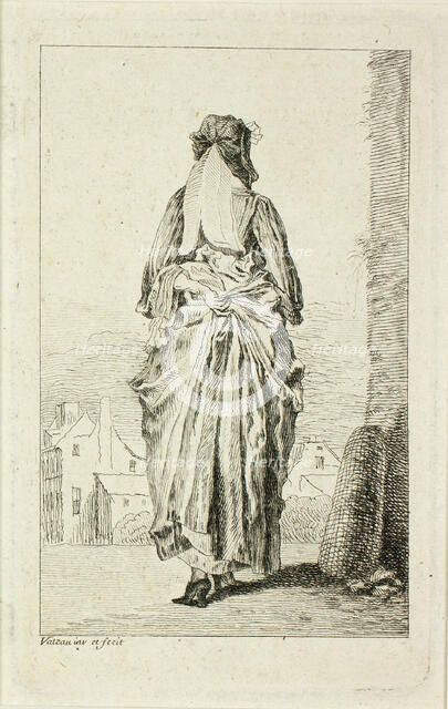 Figures de modes, c. 1710. Creator: Jean-Antoine Watteau.