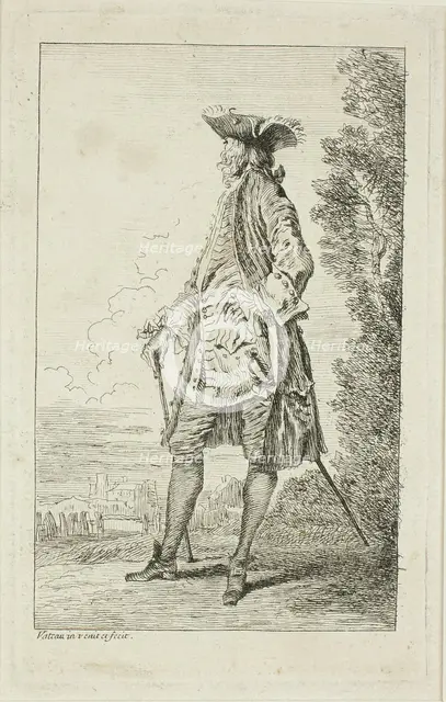 Figures de modes, c. 1710. Creator: Jean-Antoine Watteau.