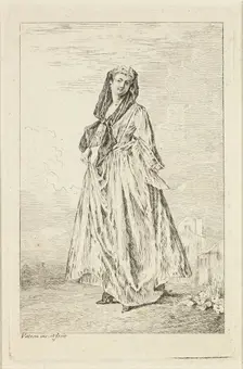 Figures de modes, c. 1710. Creator: Jean-Antoine Watteau
