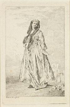 Figures de modes, c. 1710. Creator: Jean-Antoine Watteau