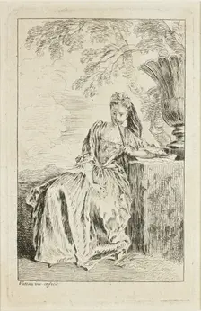 Figures de modes, c. 1710. Creator: Jean-Antoine Watteau