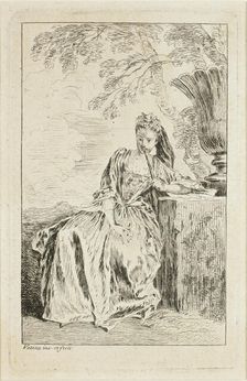 Figures de modes, c. 1710. Creator: Jean-Antoine Watteau