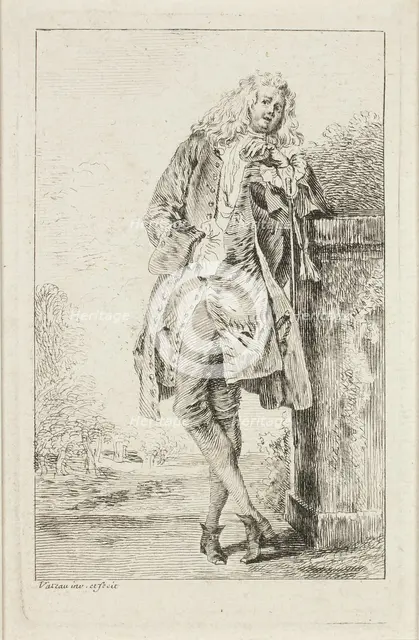 Figures de modes, c. 1710. Creator: Jean-Antoine Watteau.