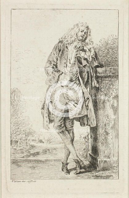 Figures de modes, c. 1710. Creator: Jean-Antoine Watteau.