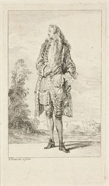 Figures de modes, c. 1710. Creator: Jean-Antoine Watteau