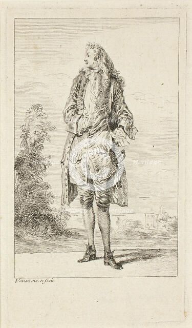 Figures de modes, c. 1710. Creator: Jean-Antoine Watteau.