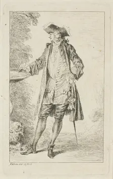 Figures de modes, c. 1710. Creator: Jean-Antoine Watteau